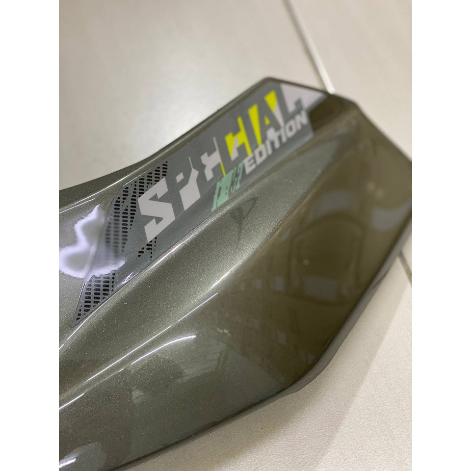Y16 COVERSET Y16ZR ORIGINAL EQUIPMENT MANUFACTURED OEM DOCTOR EXCITER GREY KILAT 2022 YAMAHA SIAP TANAM