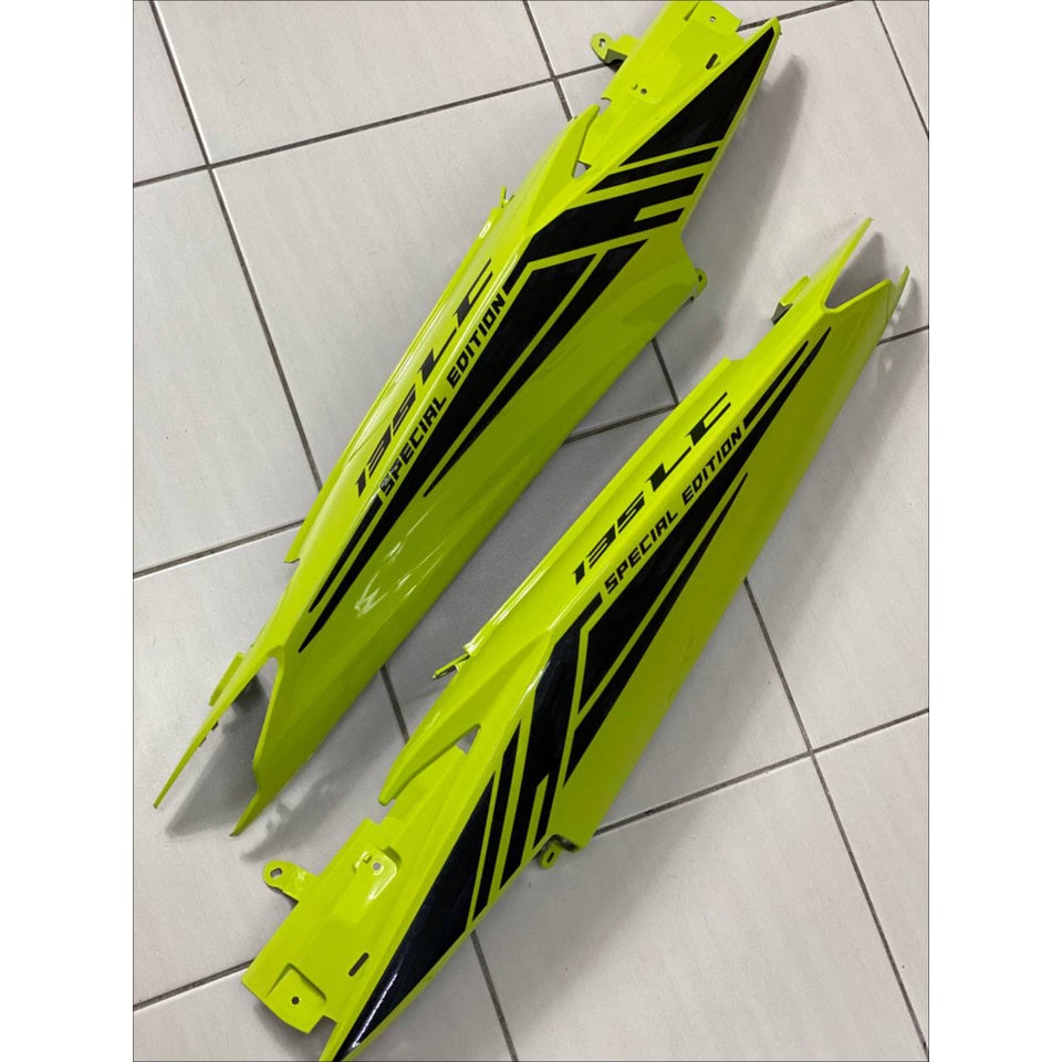 COVERSET BODYSET LC LC135 OEM V1 V2 V3 V4 V5 V6 V7 LUMINOUS GREEN STRIPE TANAM OEM - Original Equipment Manufacturer