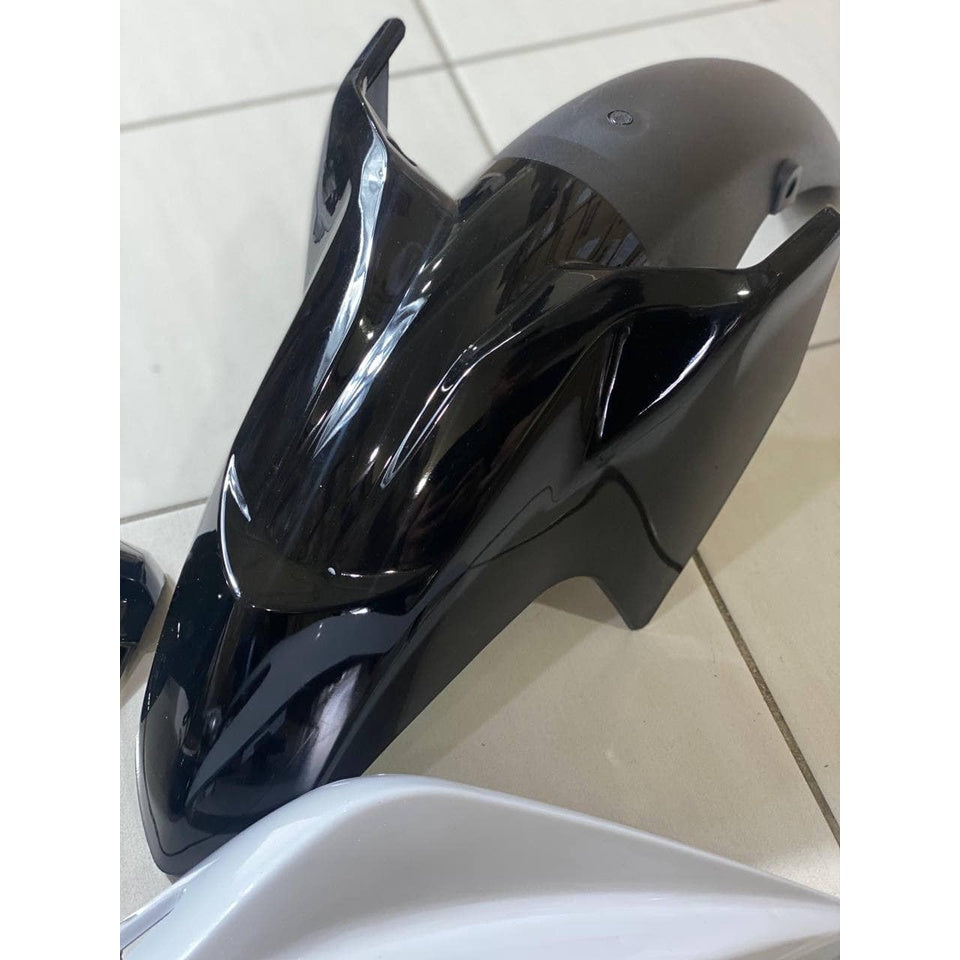 COVERSET YAMAHA ORIGINAL SIAP TAMPAL LC LC135 V4 V5 HITAM PUTIH PANDA ORIGINAL YAMAHA HLY MMATE WHITE MM-02