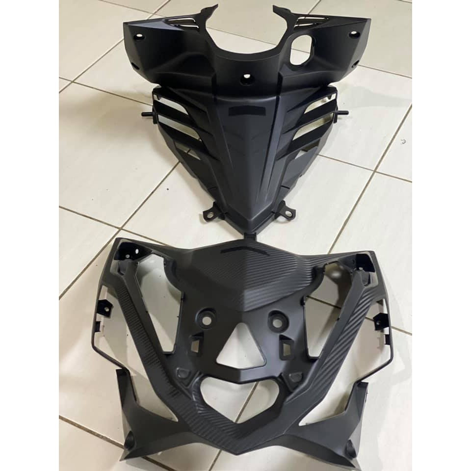 INNER MOTOR SET HONDA RS150 V2 COMPLETE SET 19 PCS COVER INNER COVER HITAM MATE READY STOCK 100% ORIGINAL HONDA