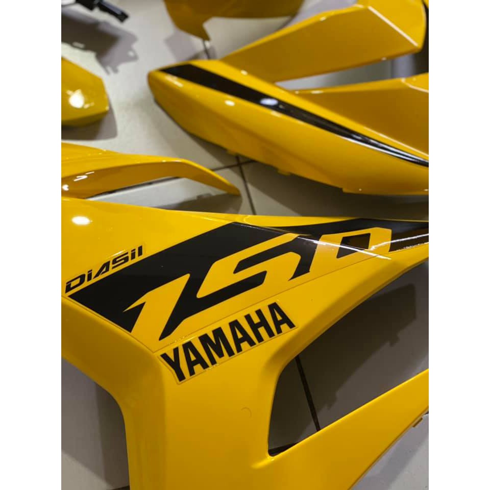 COVERSET Y15ZR EXCITER SNIPER SUNNY GP YELLOW 2021 PREMIUM EDITION BODYSET Y15ZR Y15 YSUKU V1 V2 ORIGINAL VELOZI S6