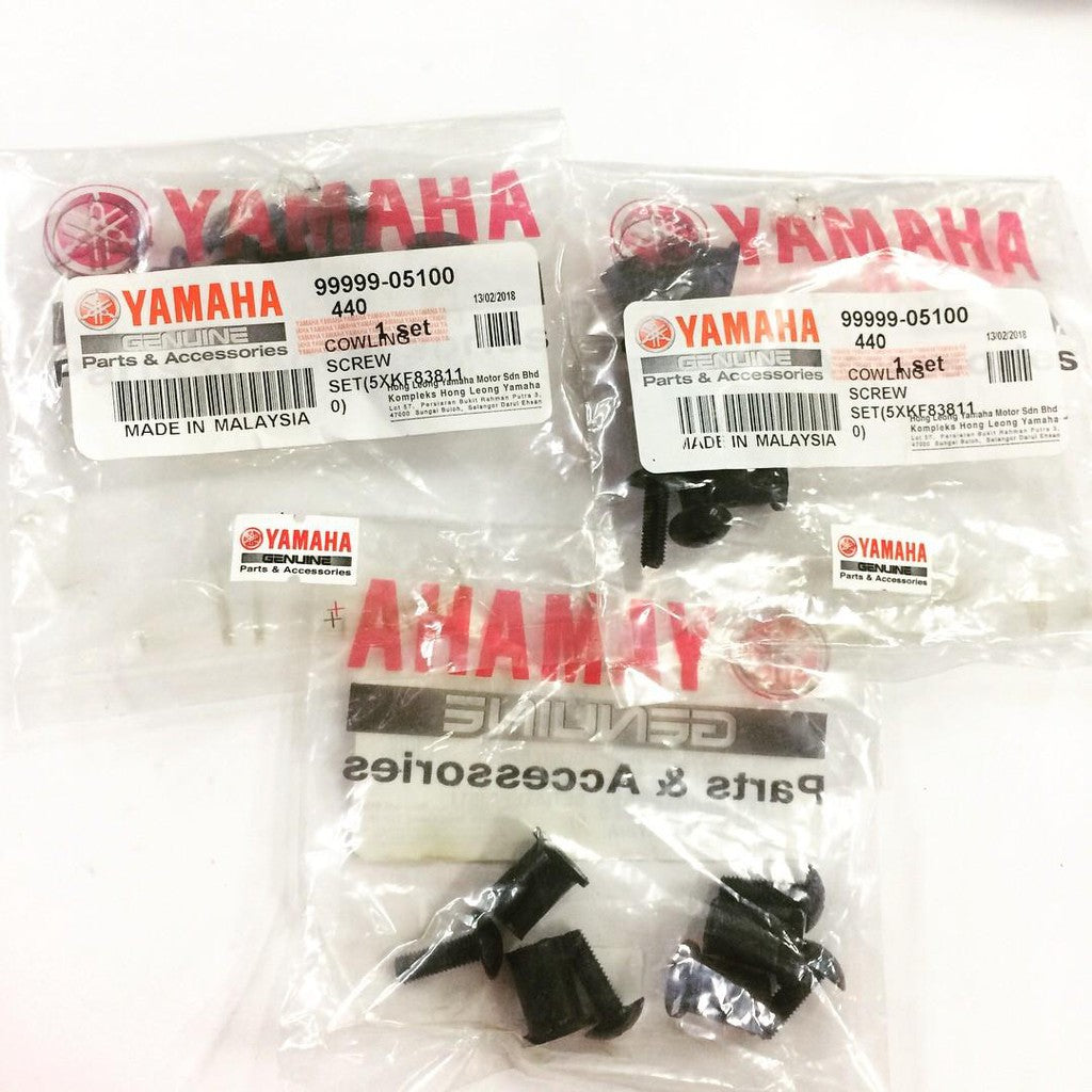 SCREW Y125 FULLSET ORIGINAL YAMAHA