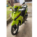 COVERSET BODYSET LC LC135 OEM V1 V2 V3 V4 V5 V6 V7 LUMINOUS GREEN STRIPE TANAM OEM - Original Equipment Manufacturer