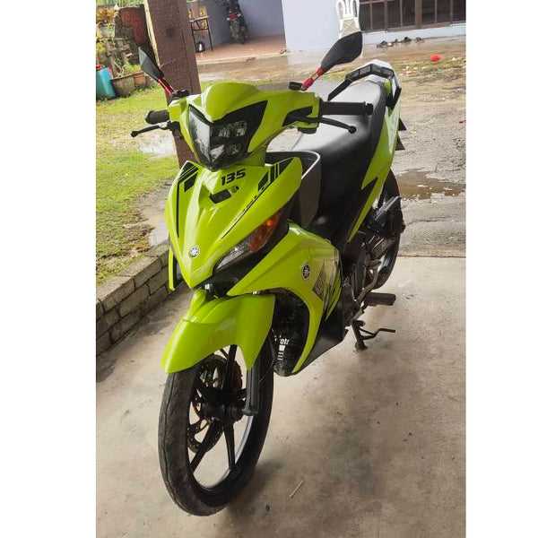 BODYSET COVERSET LC LC135 OEM V1 V2 V3 V4 V5 V6 V7 LUMINOUS GREEN EMBEDDED STRIPE OEM - Original Equipment Manufacturer