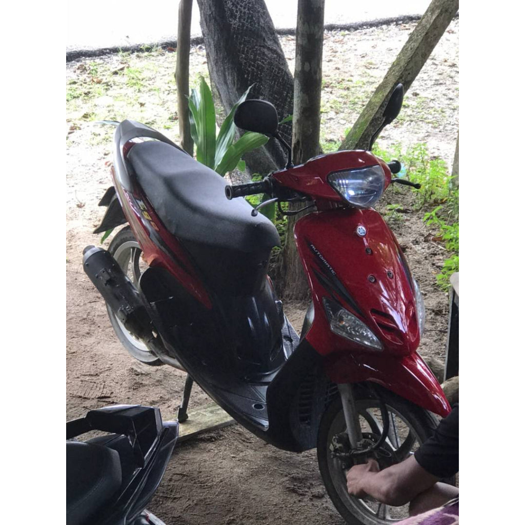 COVERSET BODYSET EGO FIRST MODEL 115 ORIGINAL NAKASONE SIAP TAMPAL VRC / DRMK RED MERAH YAMAHA FREE EMBLEM DADA
