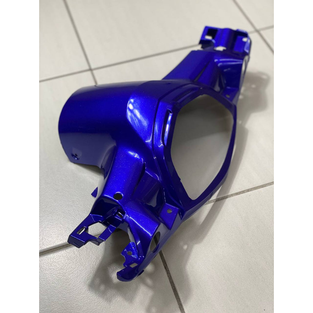 COVERSET BODYSET YAMAHA LC LC135 V1 DR 5MRO 5 MILLIONTH ROLL OUT BLUE STRIPE TANAM CODE 003 DOCTOR EDITION OEM