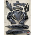 COVERSET BODYSET YAMAHA LC LC135 V1 DR NARDO GREY STRIPE TANAM 009 DOCTOR EDITION OEM 2022