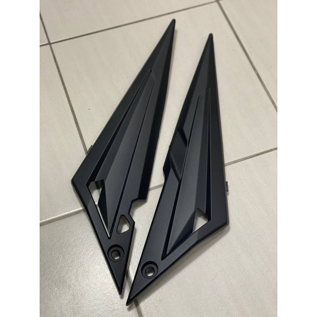 COVERSET BODYSET YAMAHA LC LC135 V1 DR EXCITER RC HITAM BLACK STRIPE TANAM CODE 012 DOCTOR EDITION OEM