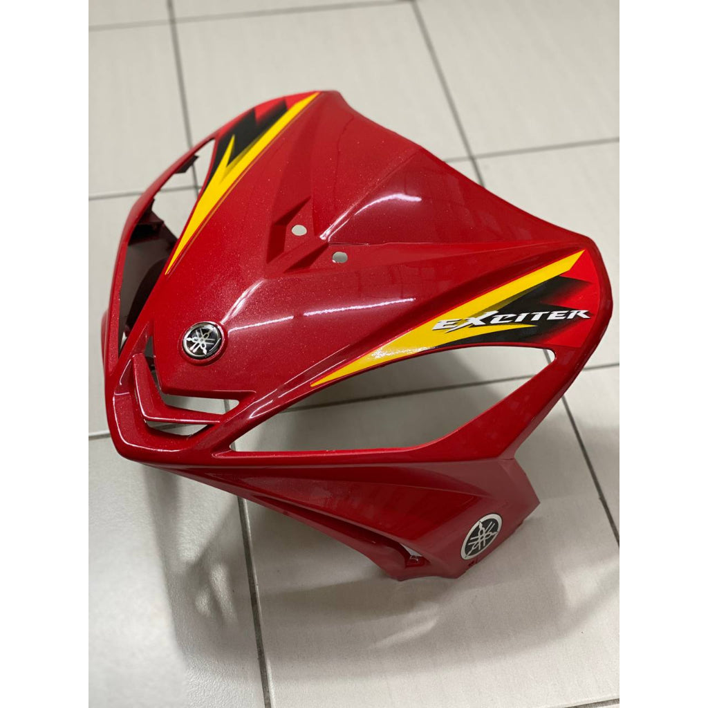 COVERSET BODYSET YAMAHA LC LC135 V1 DR EXCITER RC RED MERAH STRIPE TANAM CODE 010 DOCTOR EDITION OEM