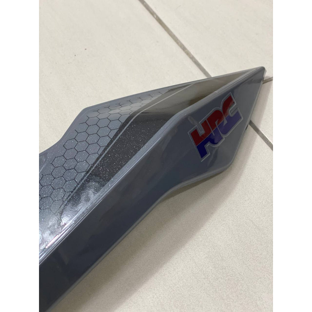 COVERSET BODYSET HONDA RS150 V2 WINNER NARDO NANO GREY 2023 ORIGINAL EQUIPMENT MANUFACTURER OEM STICKER TANAM