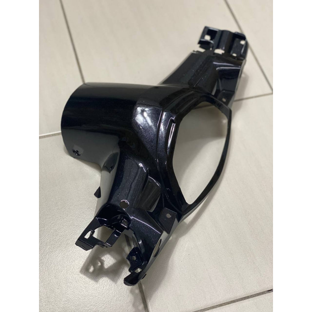 COVERSET BODYSET YAMAHA LC LC135 V1 DR EXCITER RC HITAM BLACK STRIPE TANAM CODE 012 DOCTOR EDITION OEM