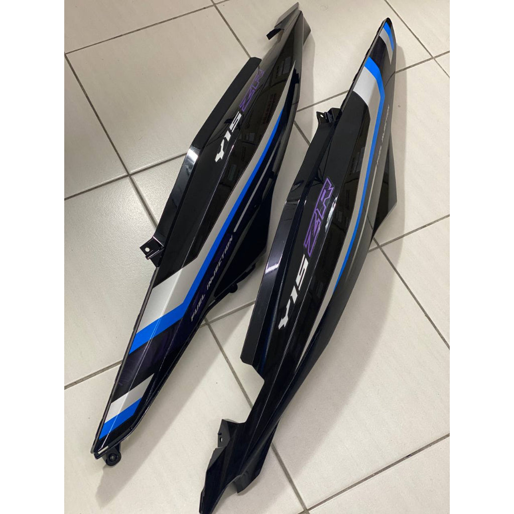 COVERSET BODYSET ORIGINAL SET Y15 Y15ZR YSUKU V1 V2 SILVER 2023 DESIGN ORIGINAL HONG LEONG YAMAHA HLY