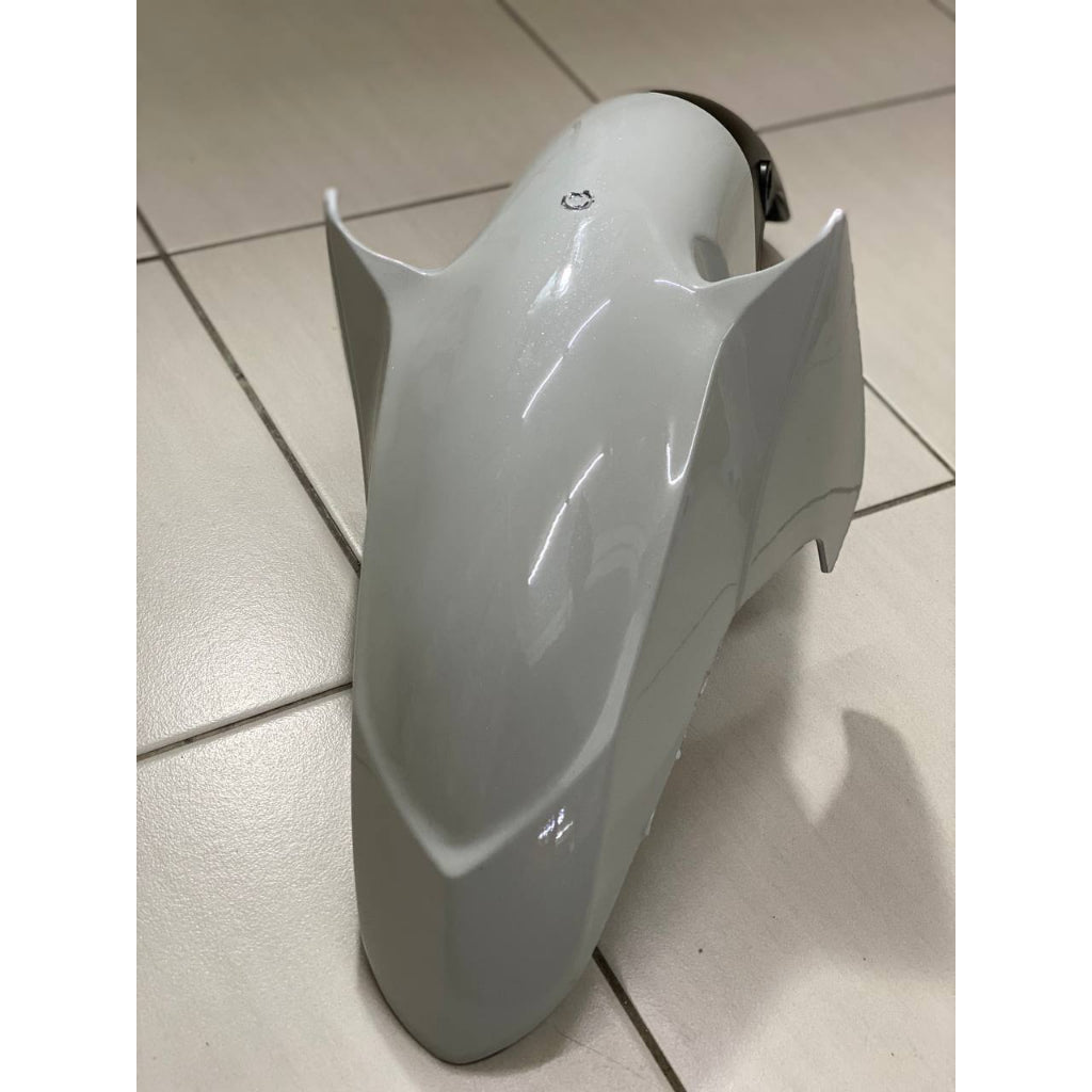 COVERSET BODYSET YAMAHA LC LC135 V1 EXCITER RC WHITE PUTIH STRIPE TANAM CODE 013 DOCTOR EDITION OEM