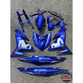 COVERSET Y15 Y15ZR 2018 V1 V2 MOVISTAR BIRU DPBMC M PUTIH HLY / OEM VELOZI SET STRIPE TANAM / TAMPAL 6WM M1