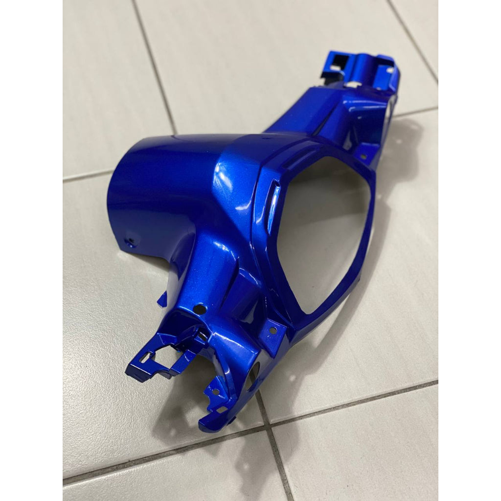 COVERSET BODYSET YAMAHA LC LC135 V1 DR EXCITER RC BIRU BLUE STRIPE TANAM CODE 011 DOCTOR EDITION OEM
