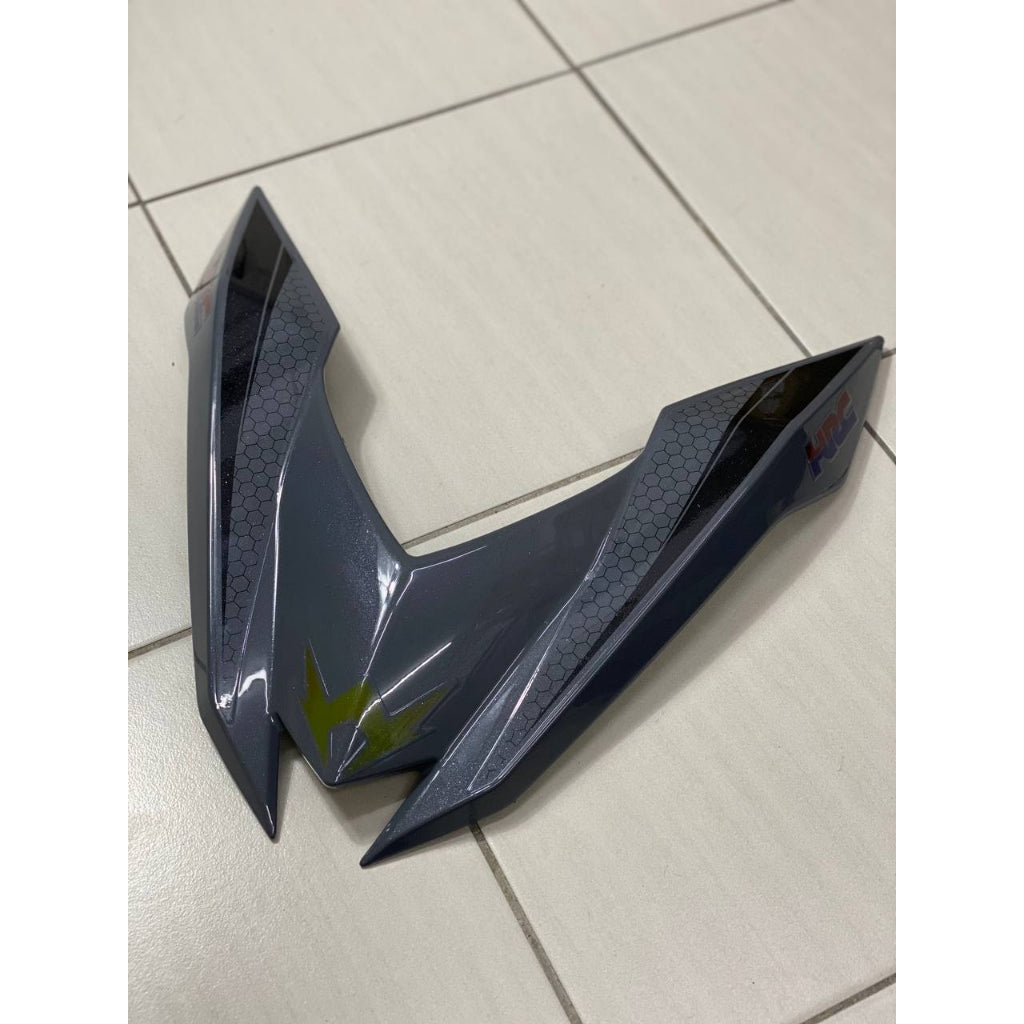 COVERSET BODYSET HONDA RS150 V2 WINNER NARDO NANO GREY 2023 ORIGINAL EQUIPMENT MANUFACTURER OEM STICKER TANAM