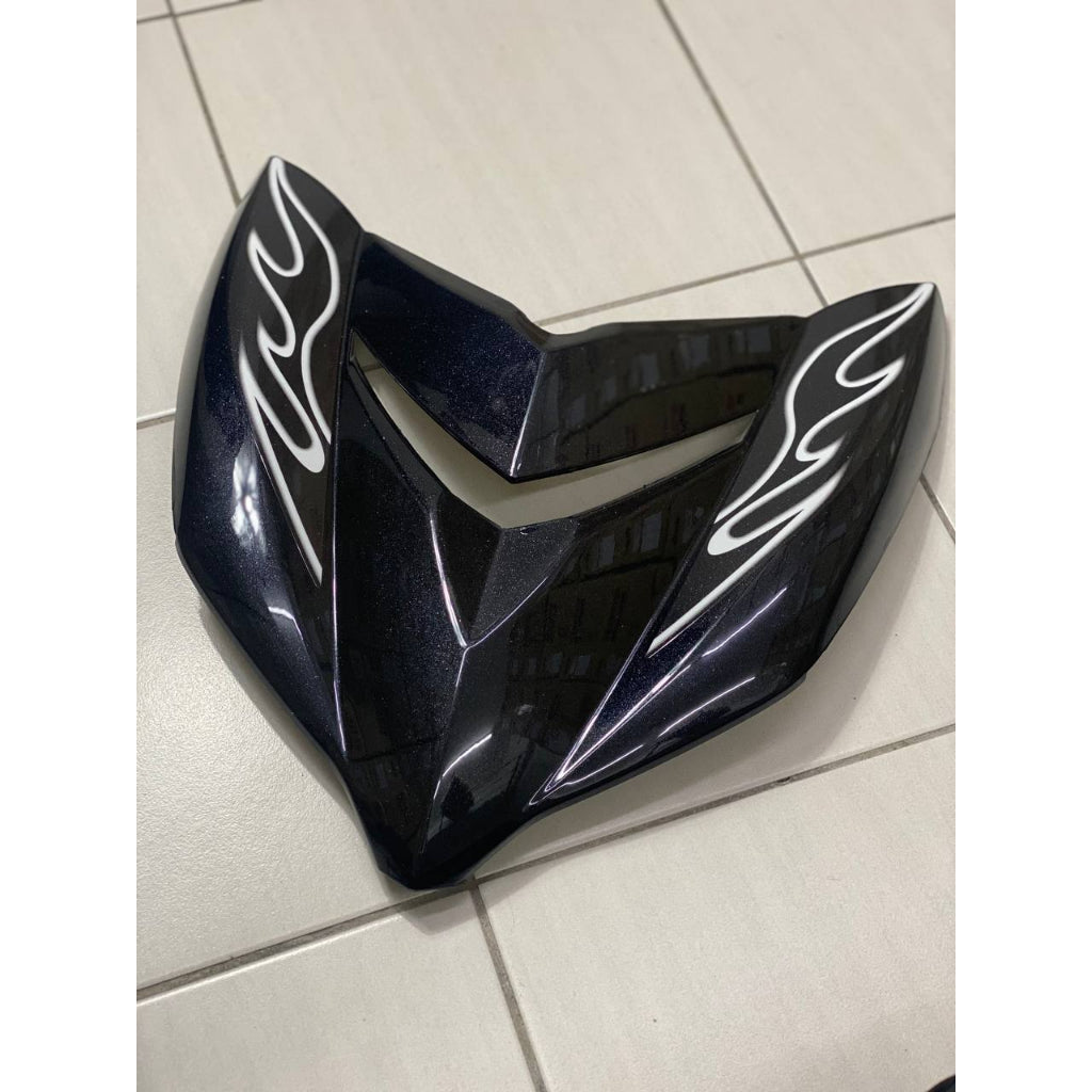 COVERSET BODYSET MOTORSIKAL YAMAHA Y15 Y15ZR V1 V2 BLACK HITAM FIRE API VELOZI F1 DOCTOR 024 SIAP TANAM