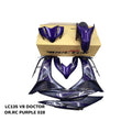 COVERSET BODYSET LC135 LC V8 DR RC EXCITER PURPLE GREY FUEL INJECTION FI YAMAHA SIAP TANAM DOCTOR 028 VELOZI