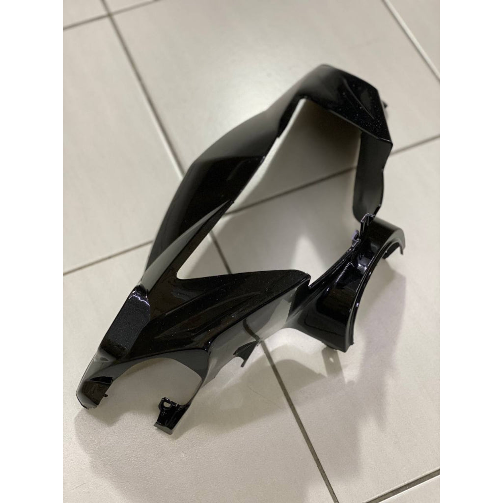 COVERSET BODYSET YAMAHA LC LC135 V1 DOCTOR MX KING FIRE BLACK HITAM KILAT STRIPE TANAM CODE 014 DOCTOR EDITION OEM