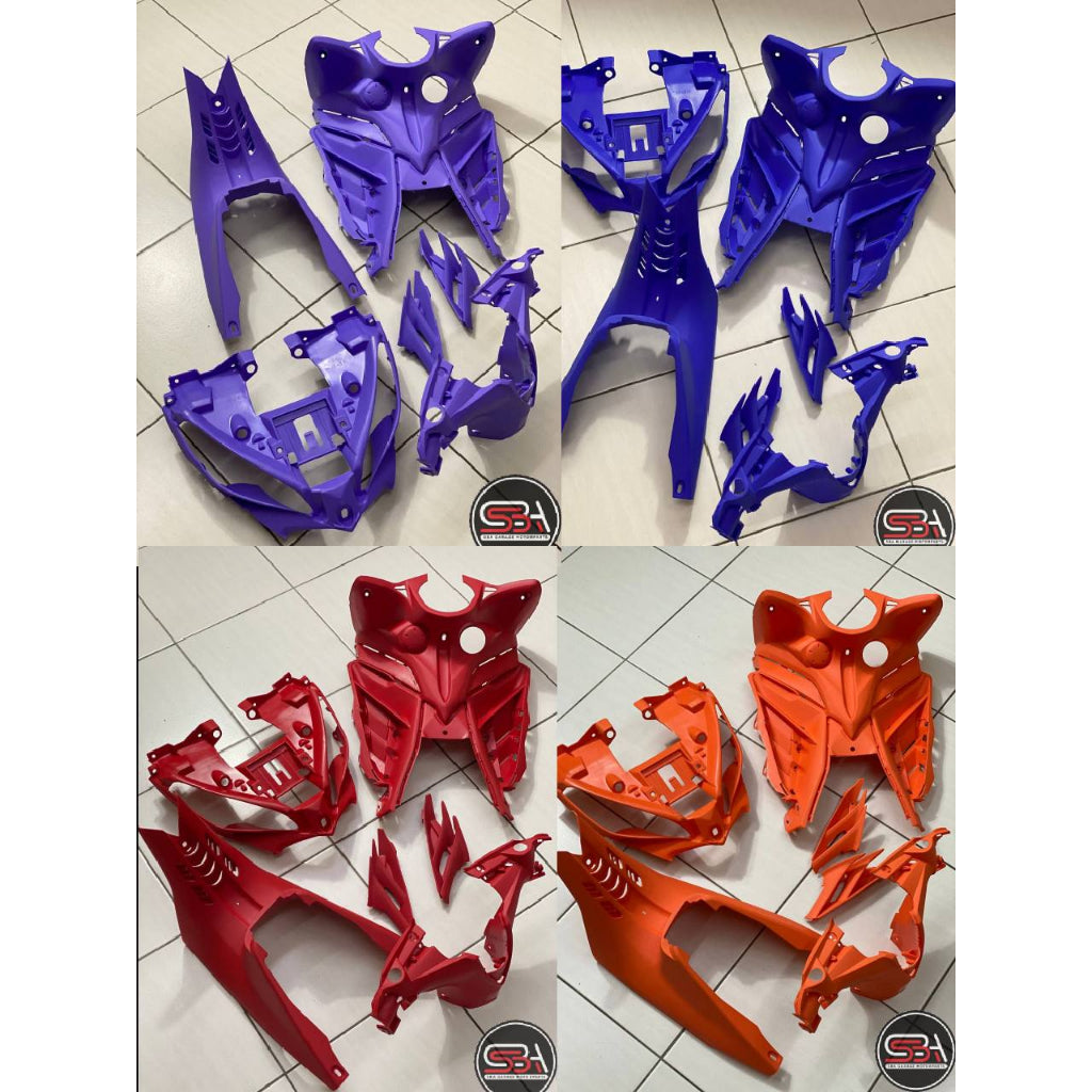 INNER LC 135 V4 V5 V6 V7 OEM / DOCTOR SET COLOR ORANGE RED BLUE PURPLE BIRU MERAH ( 6 ITEM ) YAMAHA