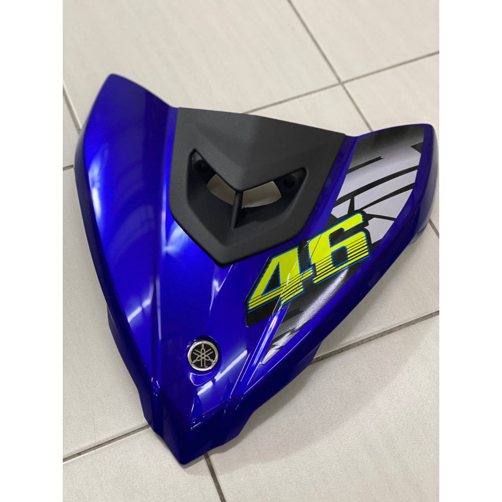 YAMAHA LC LC135 V6 V7 VALENTINO ROSSI VR 46 BIRU DPBMC KILAT COVERSET BODYSET SIAP TANAM VELOZI WITH COVER METER