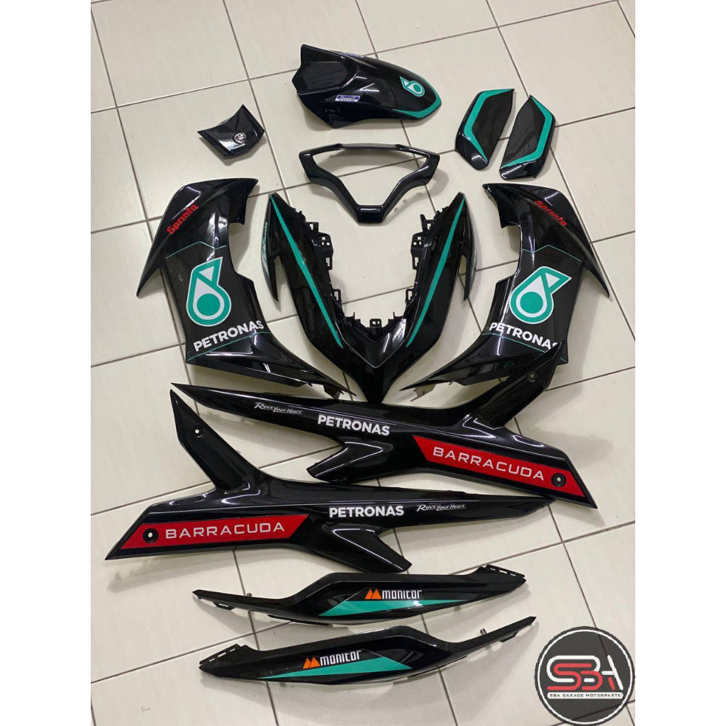 COVERSET BODYSET NVX 155 NVX155 V2 YAMAHA DOCTOR PETRONAS EDITION 005 SIAP TANAM