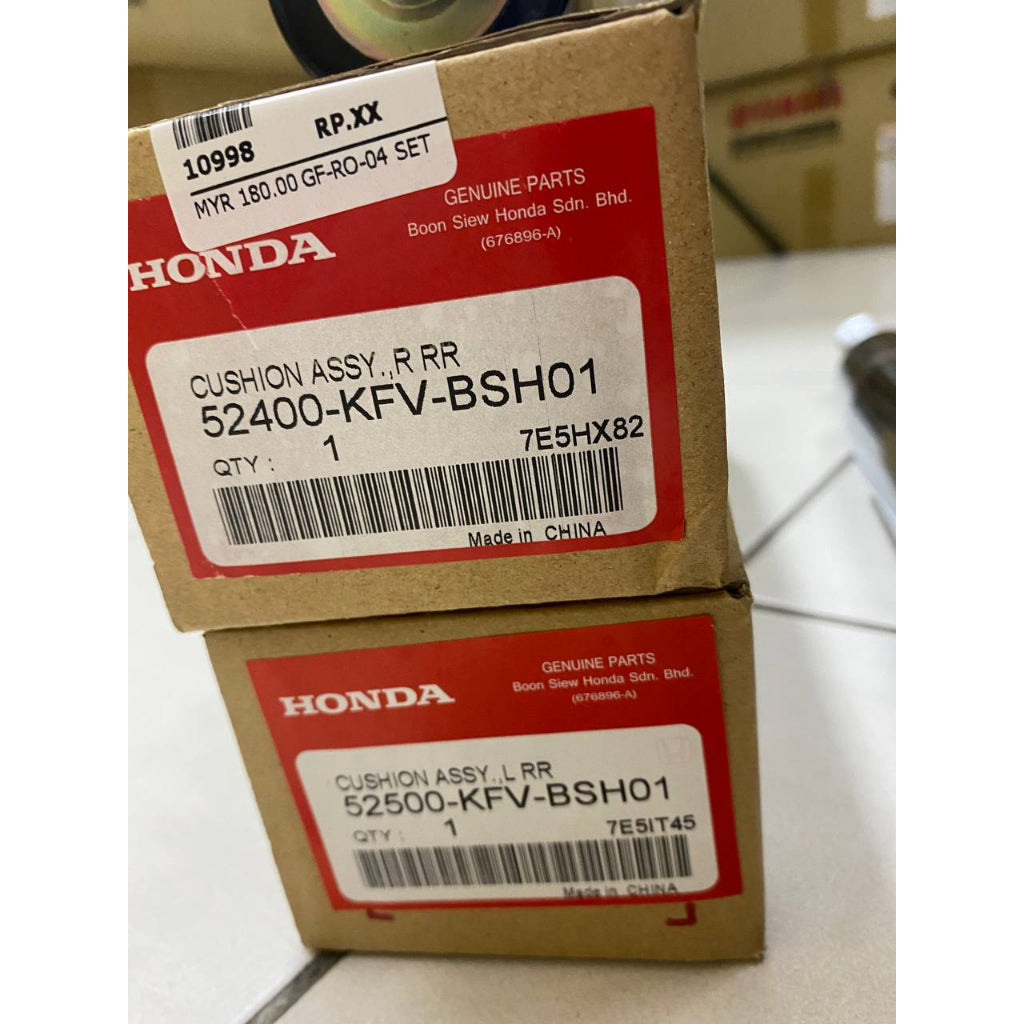 EX5 ABSORBER SHOCKBREAKER CUSHION ASSY RR REAR 52000 KFV BSHM4 HONDA EX5 1 SET LEFT RIGHT BSH ORIGINAL