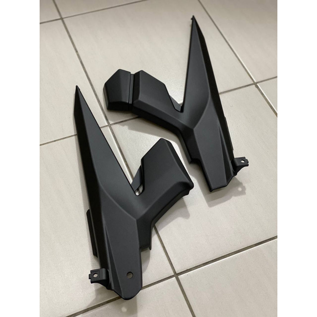 YAMAHA LC LC135 V6 V7 JUPITER MX KING BLACK WHITE DESIGN COVERSET BODYSET SIAP TANAM VELOZI WITH COVER METER L6-JMX-3
