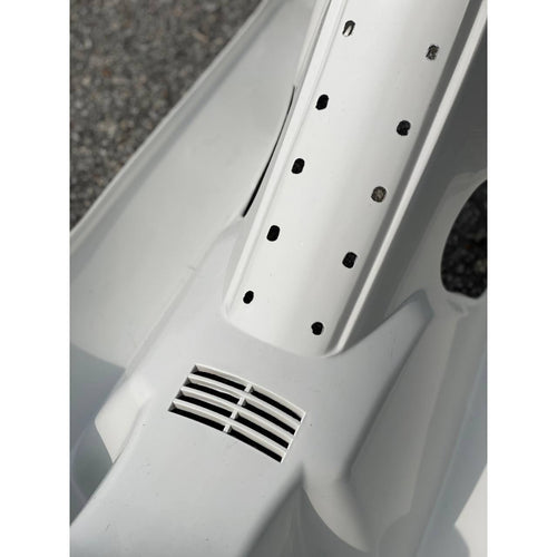 COVER EX5 / EX5 DREAM BSH HONDA LEGSHIELD PP PUTIH WHITE MALAYSIA STANDARD DESIGN M SEKI + PROTECTOR