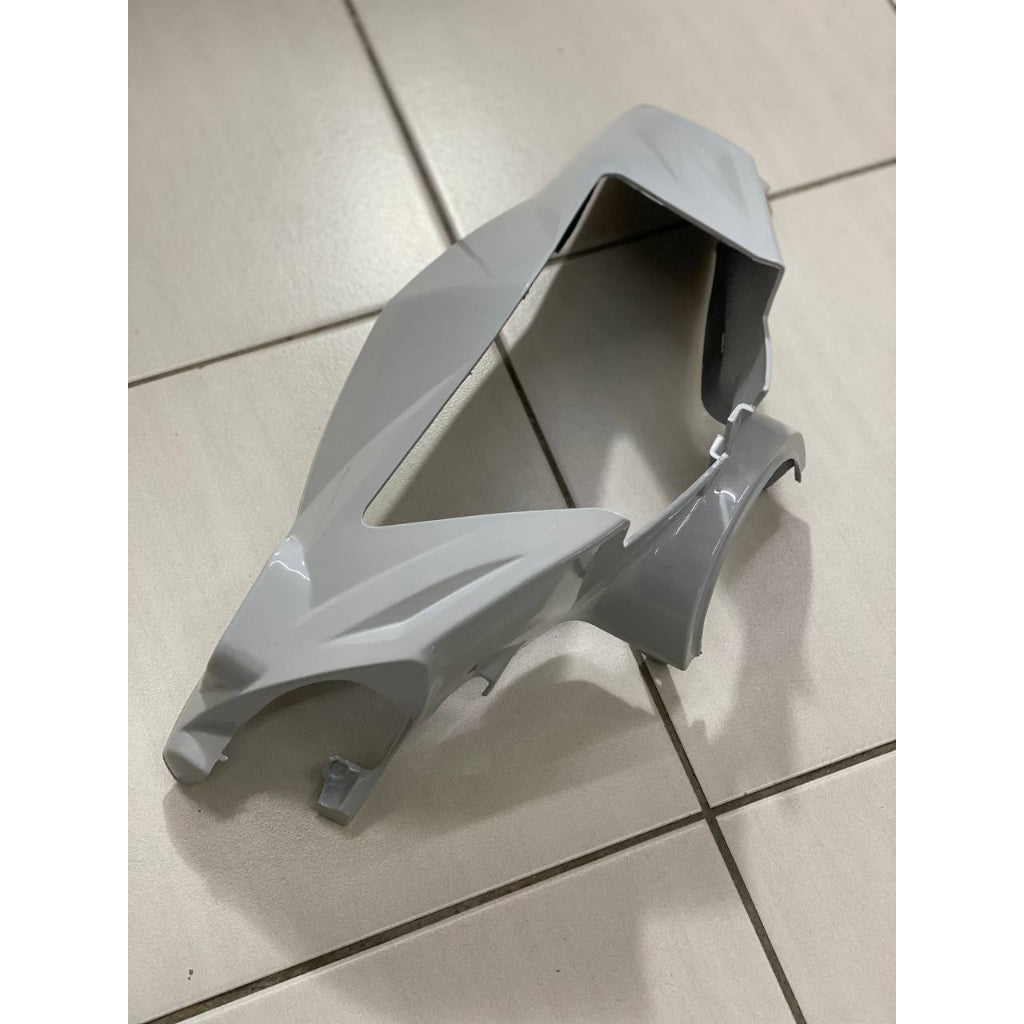 COVERSET BODYSET YAMAHA LC LC135 V1 EXCITER RC WHITE PUTIH STRIPE TANAM CODE 013 DOCTOR EDITION OEM