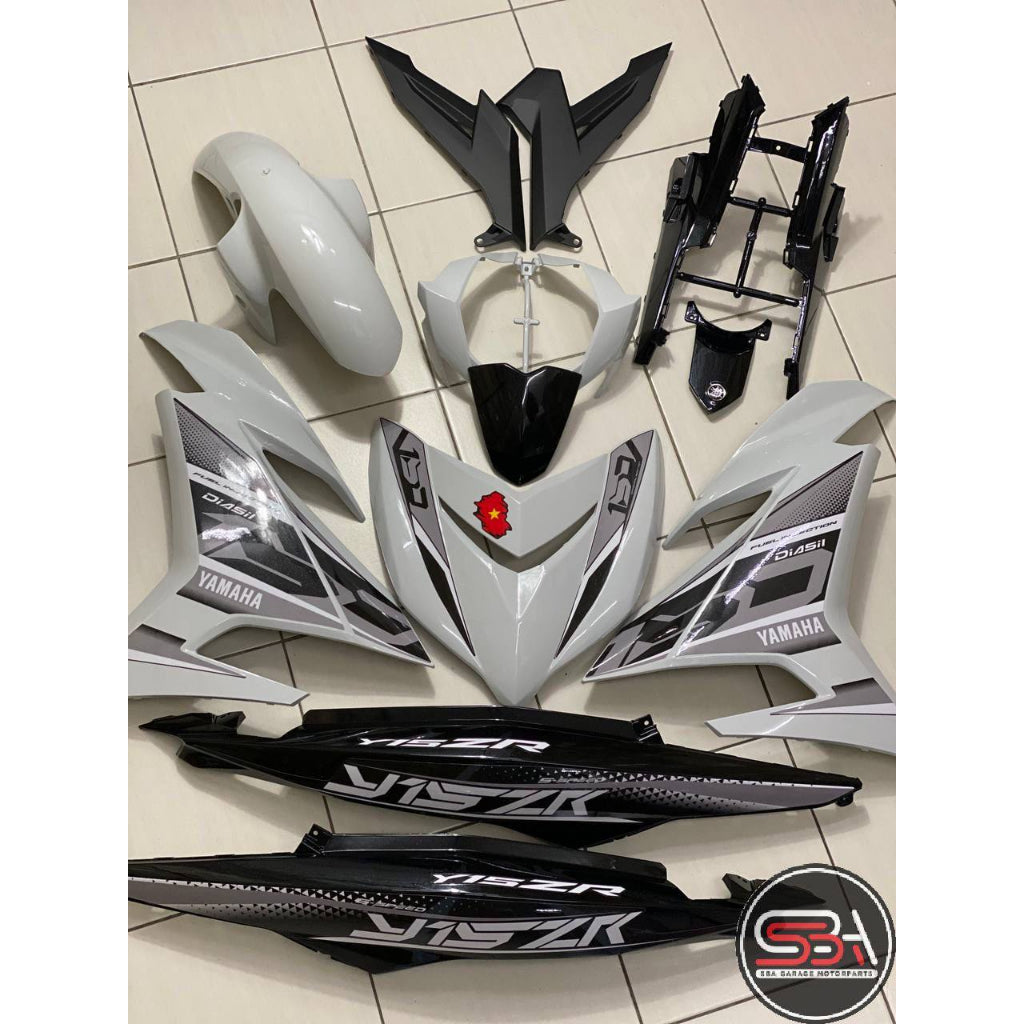 COVERSET BODYSET YAMAHA Y Y15 Y15ZR V1 V2 WHITE VIETNAM EDITION PUTIH DOCTOR 003 SIAP TANAM