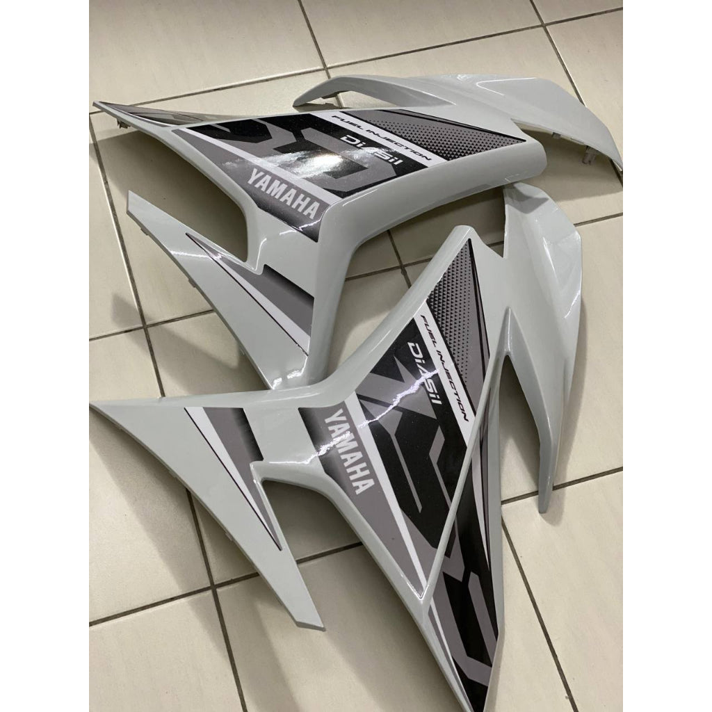 COVERSET BODYSET YAMAHA Y Y15 Y15ZR V1 V2 WHITE VIETNAM EDITION PUTIH DOCTOR 003 SIAP TANAM
