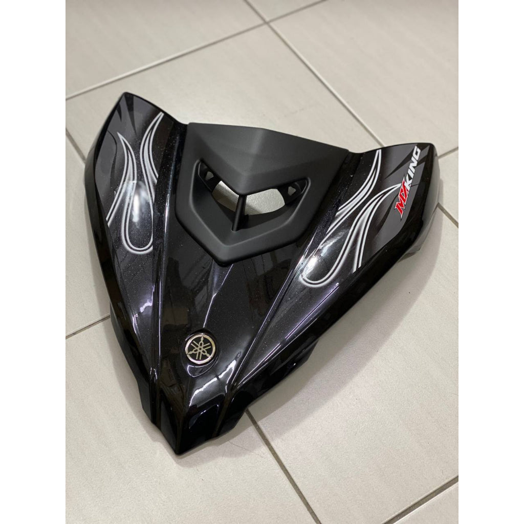 COVERSET BODYSET YAMAHA LC LC135 V6 V7 DR MX KING BLACK FIRE STRIPE TANAM CODE 019 DOCTOR EDITION OEM
