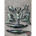 COVERSET Y15ZR V2 ARMY GREEN ( HIJAU LUMUT ) ORI COLOR PREMIUM COVERSET BODYSET Y15ZR Y15 YSUKU ORIGINAL HLY / VELOZI