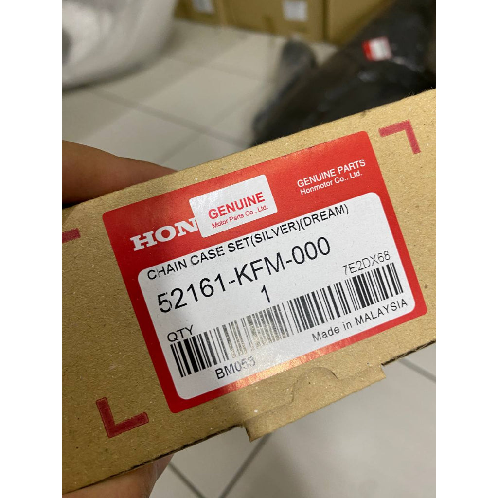 EX5 DREAM CHAIN CASE SET SILVER HONDA ORIGINAL MALAYSIA
