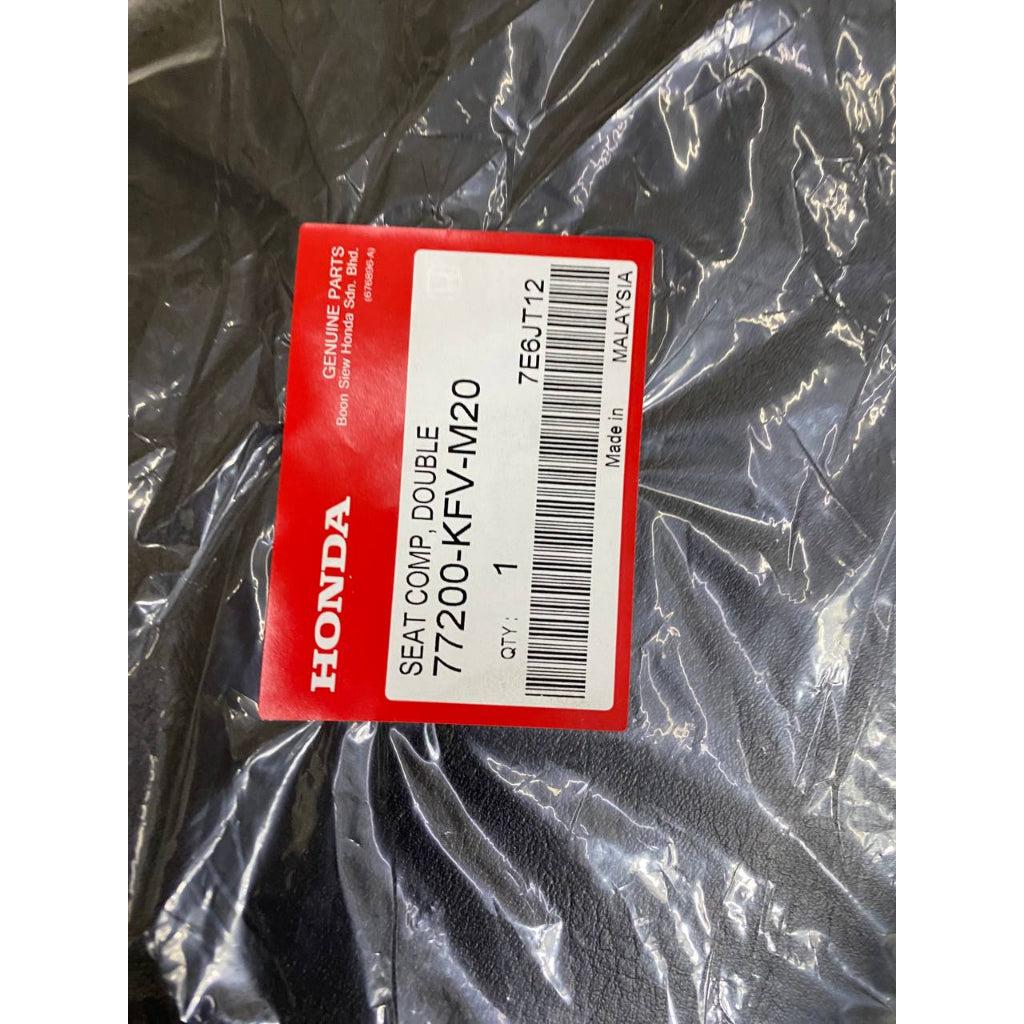 EX5 SEAT ( DOUBLE ) HONDA MALAYSIA STANDARD SIZE GOOD QUALITY GENUINE PARTS