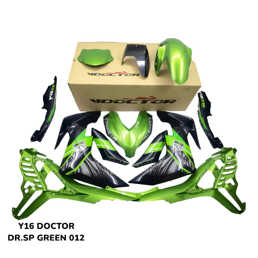 Y16 COVERSET Y16ZR SP GREEN HIJAU 012 ORIGINAL EQUIPMENT MANUFACTURED DOCTOR OEM SIAP TANAM NEW READY STOK