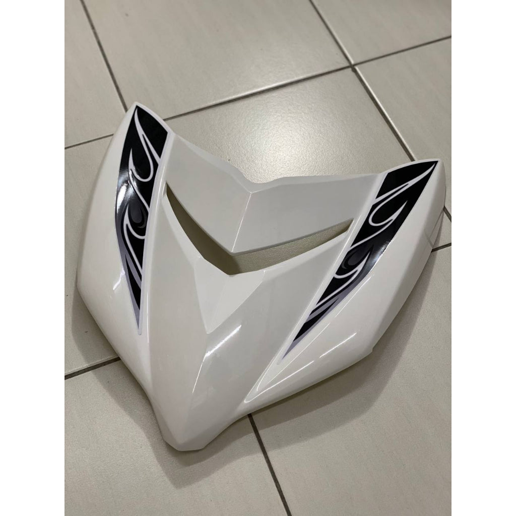 COVERSET Y15ZR V1 V2 FIRE ALL WHITE PUTIH EXTREME SPIRIT PREMIUM BODYSET Y15ZR Y15 YSUKU VELOZI TANAM