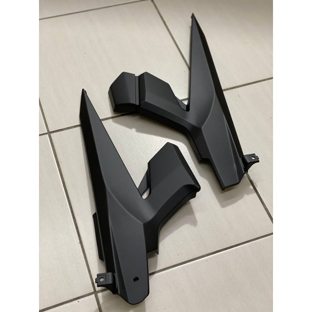 COVERSET BODYSET YAMAHA LC LC135 V6 V7 DR. 5 MILLIONTH ROLE OUT BLACK 5MRO STRIPE TANAM CODE 007 DOCTOR EDITION OEM
