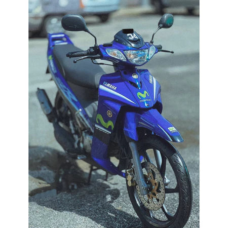STICKER STRIPE BODY SET / COVERSET 125ZR  MORITAKA MOVISTAR ENEOS ORIGINAL YAMAHA