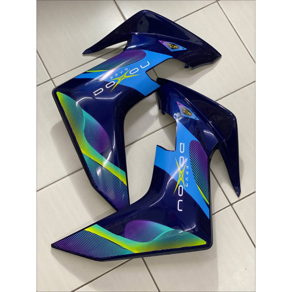 Y16 COVERSET Y16ZR DOXOU DPBMU CHARMELEON PURPLE PINK Y16-DX-1 ORIGINAL VELOZI YAMAHA SIAP TANAM READY STOK