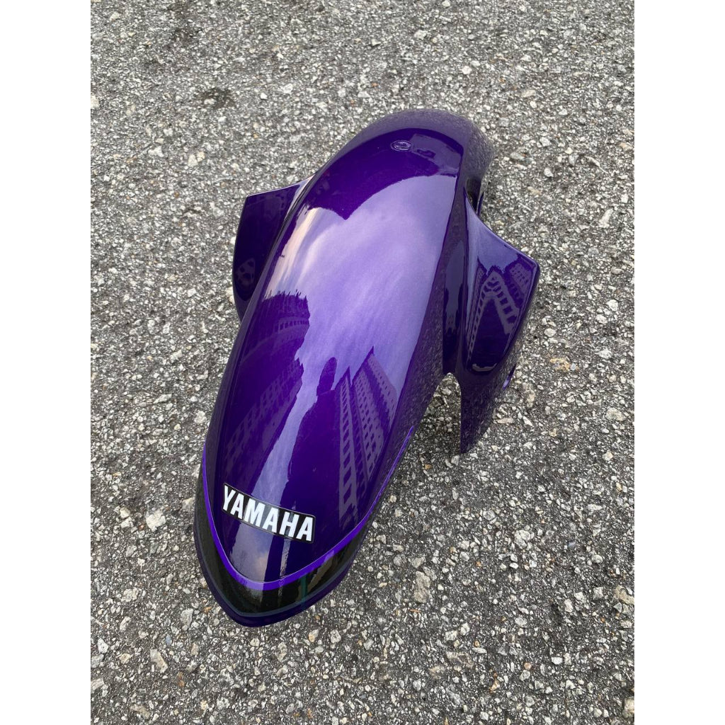 Y16 COVERSET Y16ZR RXZ DESIGN PURPLE BLACK Y16-RXZ-E-2 ORIGINAL VELOZI VDOCTOR 017 YAMAHA SIAP TANAM READY STOK