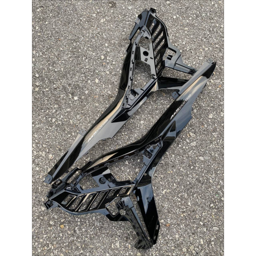Y16 COVERSET Y16ZR RXZ DESIGN PURPLE BLACK Y16-RXZ-E-2 ORIGINAL VELOZI VDOCTOR 017 YAMAHA SIAP TANAM READY STOK