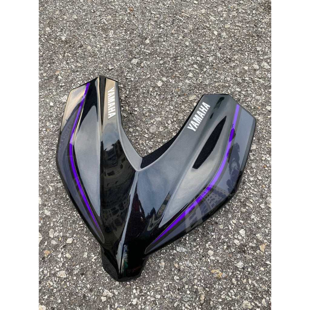 Y16 COVERSET Y16ZR RXZ DESIGN PURPLE BLACK Y16-RXZ-E-2 ORIGINAL VELOZI VDOCTOR 017 YAMAHA SIAP TANAM READY STOK