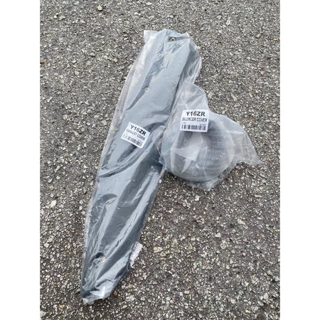 EXHAUST EKZOS COVER / SILENCER COVER ( PARTS INCLUDE WITH COVER BUSH )  LC135 V6 V7 V8 Y16ZR Y15ZR RSX 150