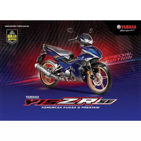 COVERSET BODYSET YAMAHA Y Y15 Y15ZR V1 V2 V3 BIRU DARK DPBMU BLACK 2023 SPECIAL EDITION SIAP TAMPAL VELOZI