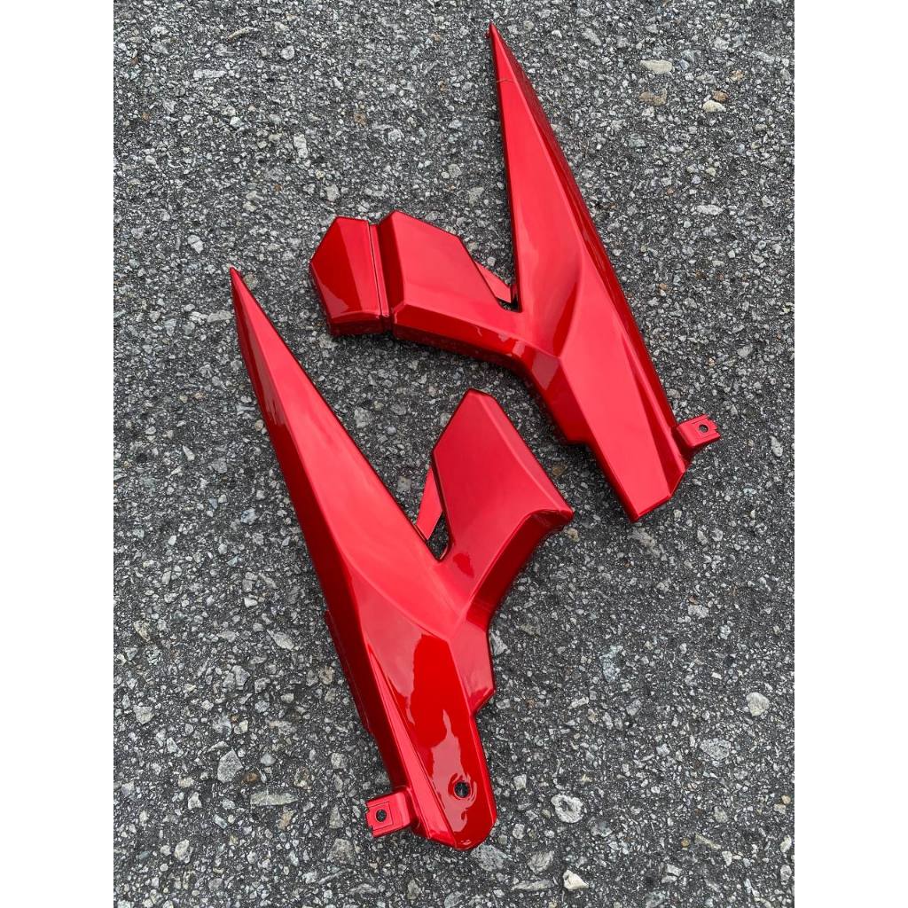 COVERSET YAMAHA LC LC135 V2 JUPITER MX RM7 BLACK MERAH HITAM L2-JMX-B-2 BODYSET SIAP TANAM VELOZI WITH COVER METER