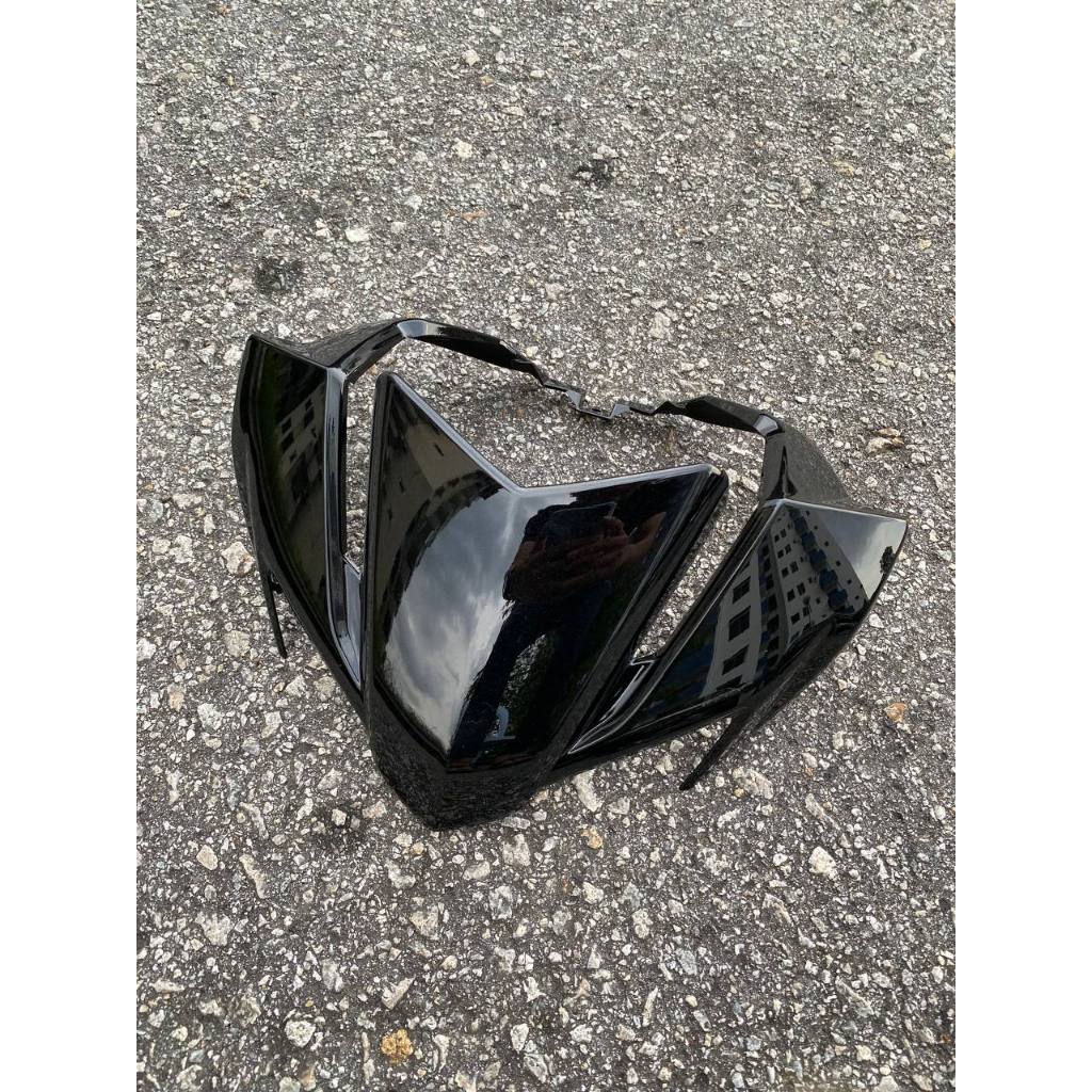 MOTORCYCLE COVERSET BODYSET LC135 LC V8 EXCITER R MATELIC BLACK L8-ER-3 FUEL INJECTION FI YAMAHA SIAP TANAM VELOZI