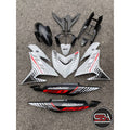COVERSET BODYSET YAMAHA Y Y15 Y15ZR V1 V2 P WHITE PUTIH DOCTOR 037 SIAP TANAM
