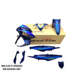 COVERSET BODYSET LAGENDA SRL 115 Fi DOCTOR DOXOU 2023 BLUE SIAP TANAM FREE EMBLEM DADA 007